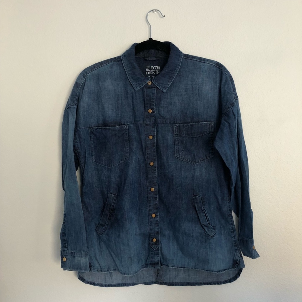 ZARA denim shirt SIZE M